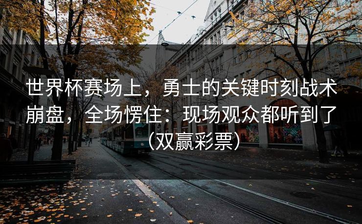 世界杯赛场上，勇士的关键时刻战术崩盘，全场愣住：现场观众都听到了（双赢彩票）
