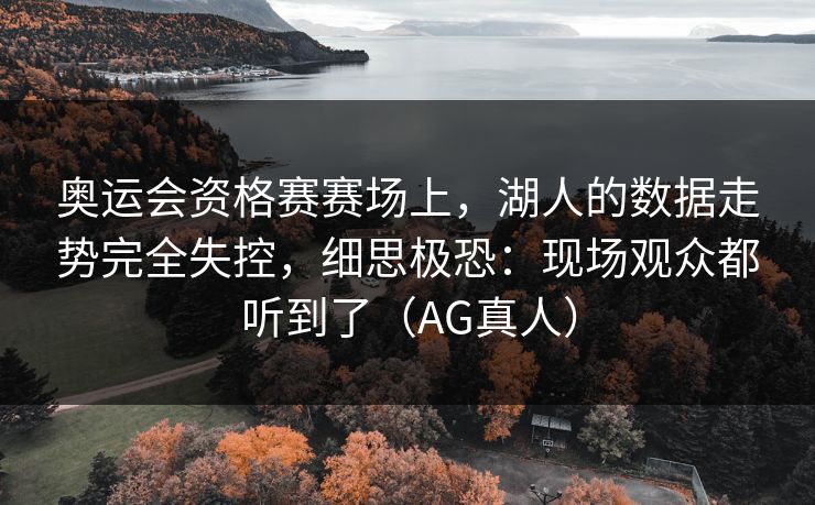 奥运会资格赛赛场上，湖人的数据走势完全失控，细思极恐：现场观众都听到了（AG真人）